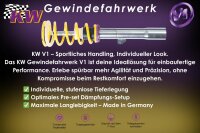 KW V1 Gewindefahrwerk für AUDI A3 8V inkl Lim./Sportback VAØ50mm VA-980kg Inox