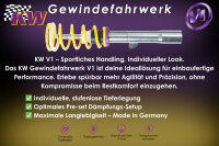 KW V1 Gewindefahrwerk für AUDI A4 B6 B7 Avant Cabrio...