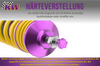 KW V2 Gewindefahrwerk für OPEL Vectra C Vectra C/Lim. Vectra/SW Z-C/SW Lim. ohne IDS+ Fahrwerk -1190kg Inox