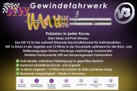 KW V3 Gewindefahrwerk für VW Bus T6 / T61 Multivan Transporter 4WD 35280040