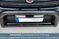 2x Schelle Scheinwerfer Halterung Edelstahl Ø 63mm Frontbügel Frontschutzbügel
