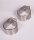 2x Schelle Scheinwerfer Halterung Edelstahl Ø 63mm Frontbügel Frontschutzbügel