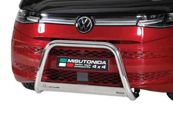 Frontbügel Edelstahl für VW T7 Multivan ab 2022 - 63mm Frontschutzbügel