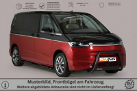 Frontbügel Edelstahl schwarz für VW T7 Multivan 2022 - 63mm Frontschutzbügel
