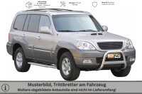 Trittbretter Schwellerrohre für HYUNDAI Terracan HP 2001-08 Edelstahl Ø50mm