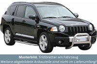 Trittbretter Schwellerrohre für JEEP Compass PK...
