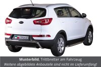 Trittbretter Schwellerrohre für KIA Sportage SLS Bj. 2010-15 Edelstahl Ø50mm