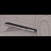 Trittbretter Schwellerrohre für KIA Sportage SLS Bj. 2010-15 Edelstahl Ø50mm