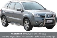 Trittbretter Schwellerrohre für RENAULT Koleos Y 2008> Edelstahl Ø50mm