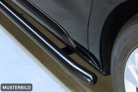 Schwellerrohre mit ABE für Opel Movano 2022+ L1 Schwarz GBC