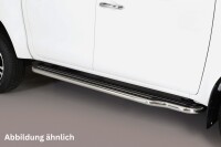 Trittbretter Schwellerrohre für SSANGYONG Actyon Sports CK 2012> Edelstahl TÜV