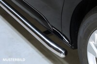 Schwellerrohre mit ABE für VW Caddy 2K SA 2004/2015-2021 Poliert L1 GC