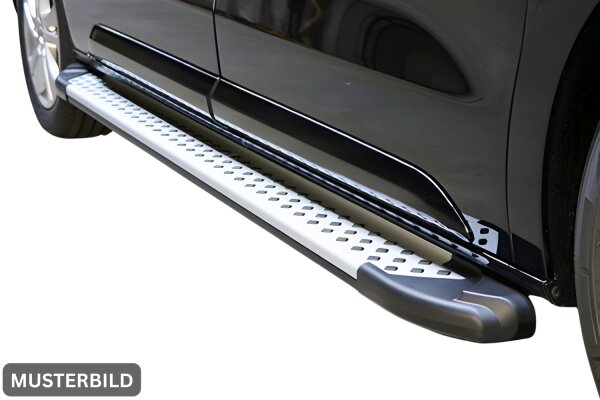Trittbretter aluminium mit ABE für Opel Movano C 2022+ L2