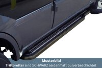 Trittbretter SCHWARZ für HYUNDAI Terracan HP 2001-08...