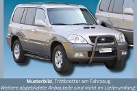 Trittbretter SCHWARZ für HYUNDAI Terracan HP 2001-08...