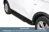 Trittbretter SCHWARZ für KIA Sportage SLS 2010>...