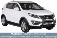 Trittbretter SCHWARZ für KIA Sportage SLS 2010>...