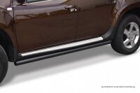 Schwellerrohre Schwarz Matt passend für DACIA DUSTER...