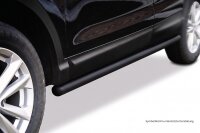 Schwellerrohre Schwarz Matt passend für NISSAN...