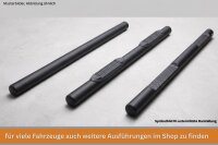 Schwellerrohre Schwarz Matt passend für SUBARU...