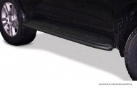 Schwellerrohre Schwarz Matt passend für TOYOTA LAND...