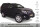Trittbretter Schwarz Matt passend für TOYOTA LAND CRUISER 150 J15TM 2010 - 2013| 70 mm  Edelstahl TÜV