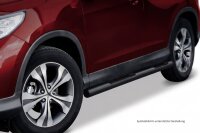 Schwellerrohre Schwarz Matt passend für HONDA CRV...