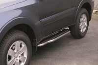 Trittbretter SCHWARZ für MITSUBISHI Pajero V80 5t...