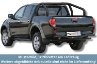 Trittbretter SCHWARZ für MITSUBISHI L200 KAOT...