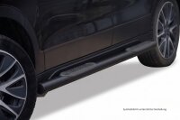 Schwellerrohre Schwarz Matt passend für SUZUKI SX4...