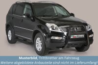 Trittbretter SCHWARZ für SSANGYONG Rexton RJ...