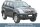 Trittbretter SCHWARZ für TOYOTA Land Cruiser KDJ 120 5-türer Edelstahl Ø50mm mit TÜV