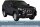 Trittbretter SCHWARZ für TOYOTA Land Cruiser 150 J15 3-Türer Edelstahl Ø50mm mit TÜV