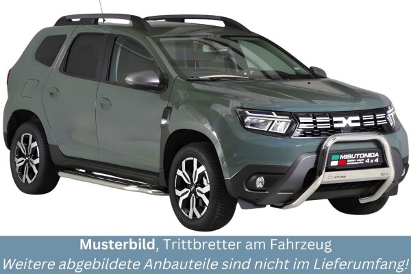 Dacia Duster II Seitentrittbretter Trittbretter Trittstufen mit