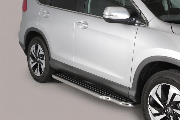 Trittbretter Schwellerrohre für HONDA CR-V 2016-18 Edelstahl Ø50mm