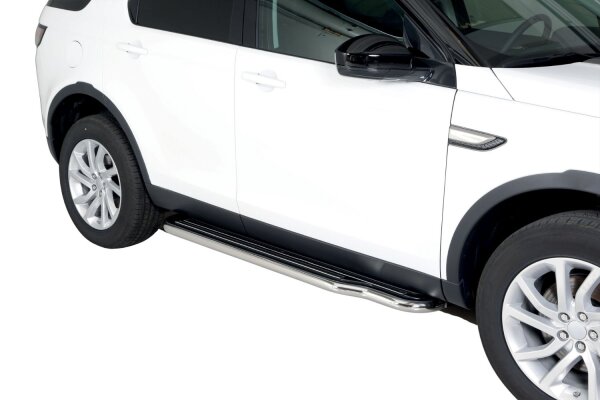 Trittbretter Schwellerrohre für LAND ROVER Discovery Sport 5 Edelstahl Ø50mm TÜV