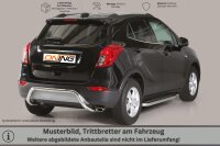Trittbretter Schwellerrohre für OPEL Mokka & Mokka X Edelstahl Ø50mm