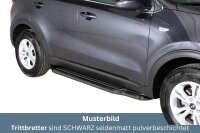 Trittbretter SCHWARZ für KIA Sportage QL ab Bj....
