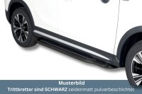Trittbretter SCHWARZ für MITSUBISHI Eclipse Cross...