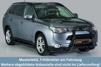 Trittbretter SCHWARZ für MITSUBISHI Outlander...