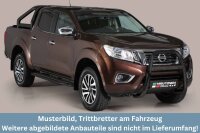 Trittbretter SCHWARZ für NISSAN Navara D231...
