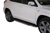 Trittbretter SCHWARZ für TOYOTA RAV 4 2010-12...
