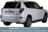 Trittbretter SCHWARZ für TOYOTA RAV 4 2010-12 Edelstahl Ø50mm mit TÜV