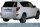 Trittbretter SCHWARZ für TOYOTA RAV 4 2010-12 Edelstahl Ø50mm mit TÜV