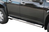 Schwellerrohre mit Tritt für ISUZU D-Max...