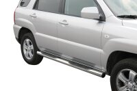 Schwellerrohre mit Tritt für KIA Sportage JE 2008-10...