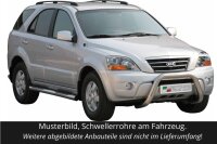 Schwellerrohre mit Tritt für KIA Sorento JC 2006-08...