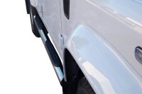 Schwellerrohre mit Tritt für LAND ROVER Defender LD...