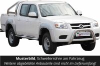 Schwellerrohre mit Tritt für MAZDA BT50 Doppelkabine...
