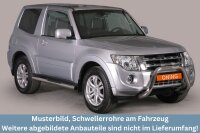 Schwellerrohre mit Tritt für MITSUBISHI Pajero V80 3...